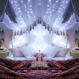 ✨ 15ft Silver Galaxy String Lights